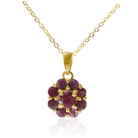 Collana in argento con Rubino