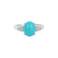 Anello in argento con Turchese Sleeping Beauty