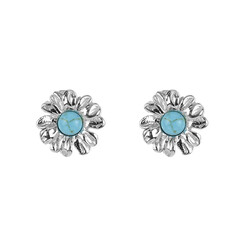 Orecchini in argento con Turchese