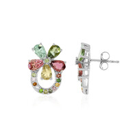 Orecchini in argento con Tormalina