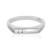 Anello in argento con Diamante I2 (H) (de Melo)