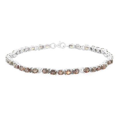 Bracciale in argento con Zaffiro Cangiante (non riscaldato)