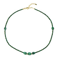 Collana in argento con Smeraldo Zambia