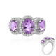 Anello in argento con Quarzo Azur