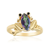 Anello in argento con Quarzo Mistico
