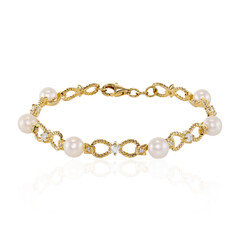 Bracciale in argento con Perla di Acqua Dolce