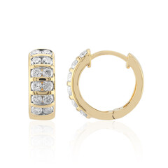 Orecchini in oro con Diamante SI1 (G)