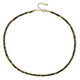 Collana in argento con Tormalina Verde