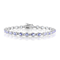 Bracciale in argento con Tanzanite