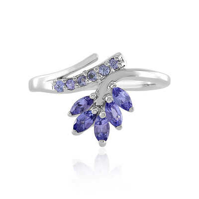 Anello in argento con Tanzanite