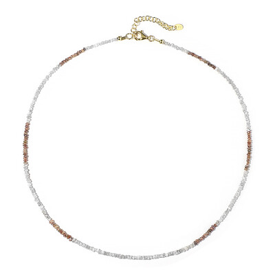 Collana in argento con Diamante Color Argento