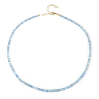Collana in argento con Acquamarina Brasiliana