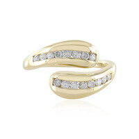 Anello in oro con Diamante I2 (H) (de Melo)