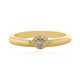 Anello in argento con Diamante I4 (J)