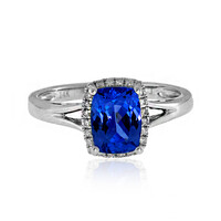 Anello in oro con Tanzanite AAA (CIRARI)