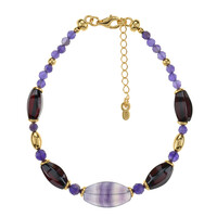 Bracciale in argento con Fluorite