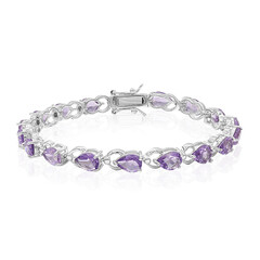 Bracciale in argento con Ametista