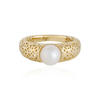 Anello in oro con Perla di Acqua Dolce (Ornaments by de Melo)