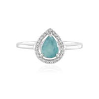 Anello in argento con Grandidierite
