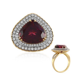 Anello in oro con Umbalite AAA (D'vyere)