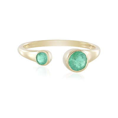 Anello in oro con Smeraldo Russo (de Melo)