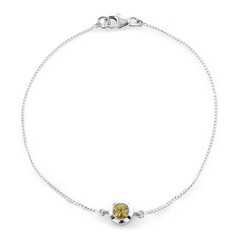 Bracciale in argento con Zircone Giallo