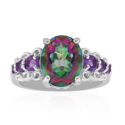 Anello in argento con Quarzo Mistico