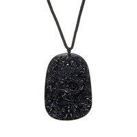 Collana con Ossidiana