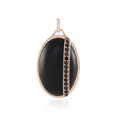 Ciondolo in argento con Onice Nero (KM by Juwelo)