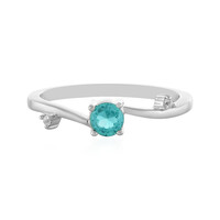 Anello in argento con Apatite Blu