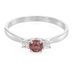 Anello in argento con Rubino Tanzania