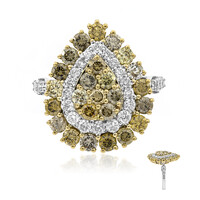 Anello in oro con Diamante Fancy SI2 (CIRARI)