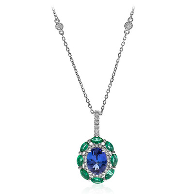 Collana in oro con Tanzanite AAA (CIRARI)