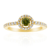 Anello in argento con Idocrasio