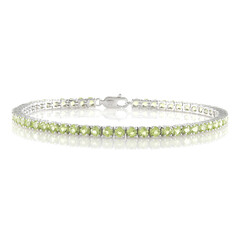 Bracciale in argento con Peridoto