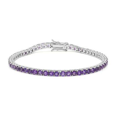 Bracciale in argento con Ametista