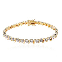 Bracciale in ottone con Diamante I3 (I) (Juwelo Style)