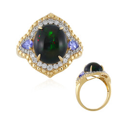 Anello in oro con Opale Mezezo (Adela Gold)