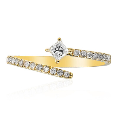 Anello in oro con Diamante SI1 (H) (CIRARI)