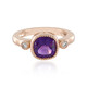 Anello in argento con Ametista