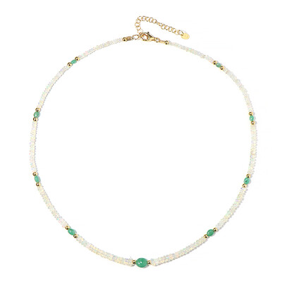Collana in argento con Smeraldo Zambia