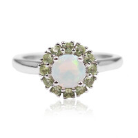 Anello in argento con Opale di Welo