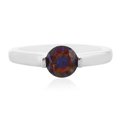 Anello in argento con Topazio Mistico Siena