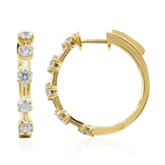 Orecchini in oro con Diamante SI2 (H) (CIRARI)