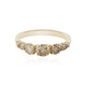 Anello in oro con Diamante Champagne I2 (de Melo)