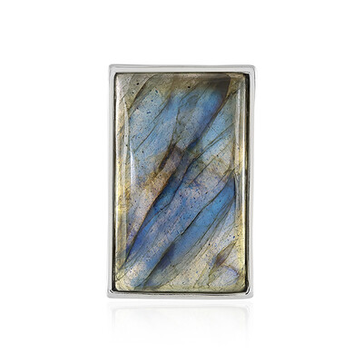 Ciondolo in argento con Labradorite (MONOSONO COLLECTION)