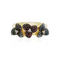 Anello in argento con Diamante I3 (J)