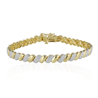 Bracciale in argento con Diamante I3 (I)