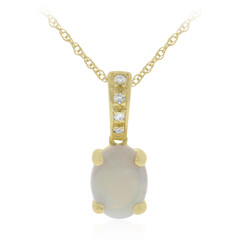 Collana in oro con Opale Australiano