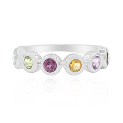 Anello in argento con Topazio Blu Cielo